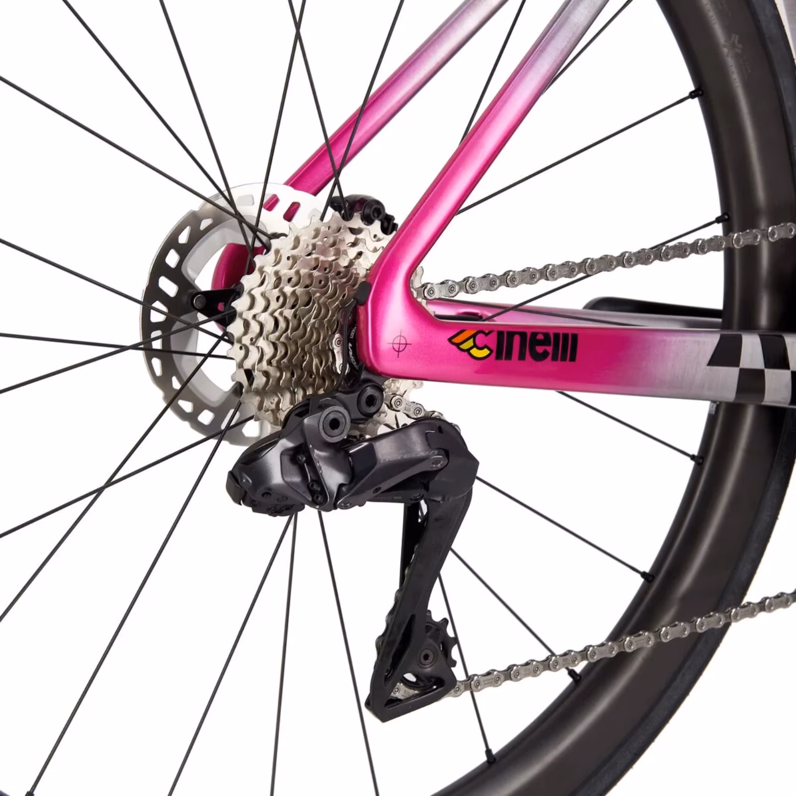 Cinelli Carbon Aero Rennrad Pressure 2 Team Ultegra Di2 – Bild 3