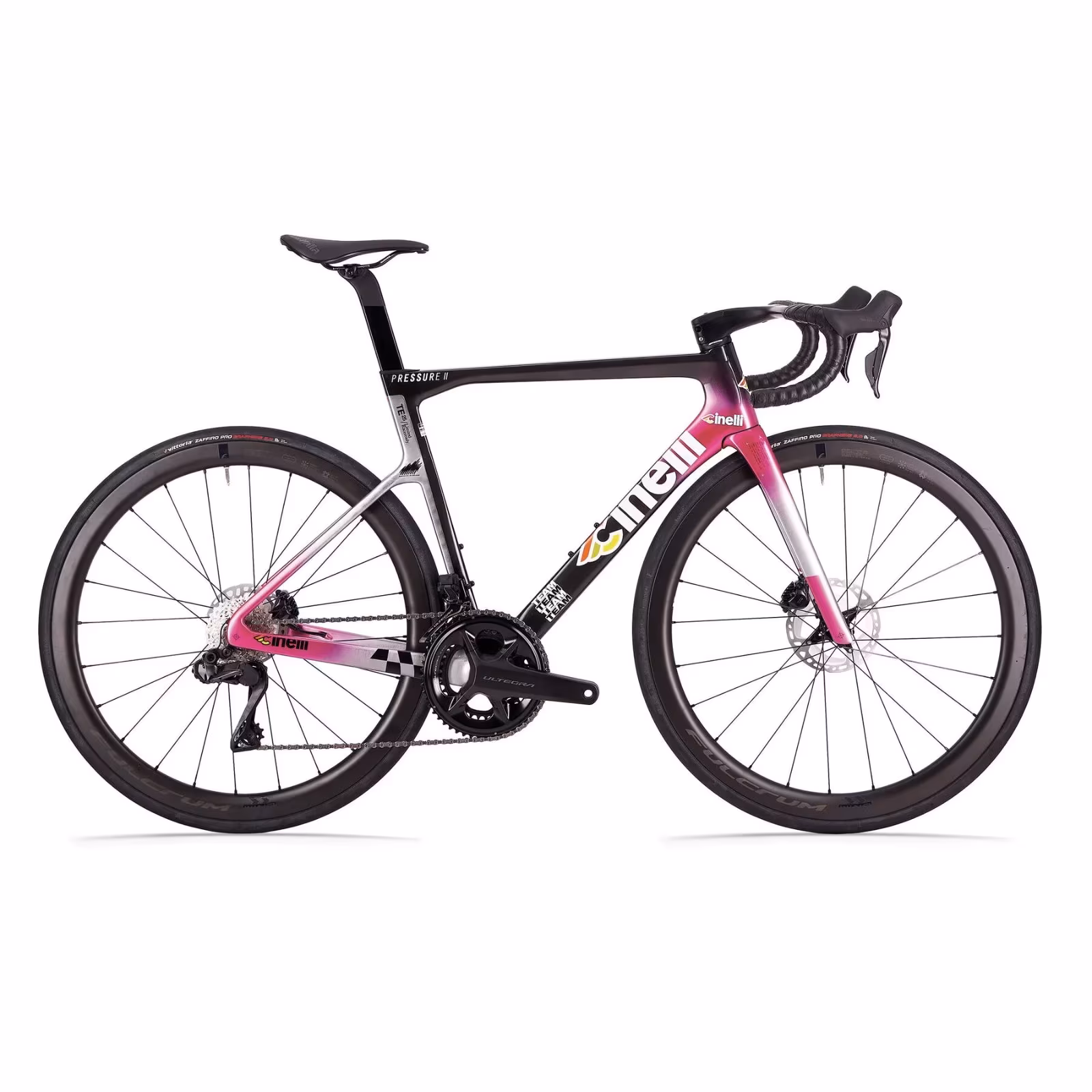 Cinelli Carbon Aero Rennrad Pressure 2 Team Ultegra Di2