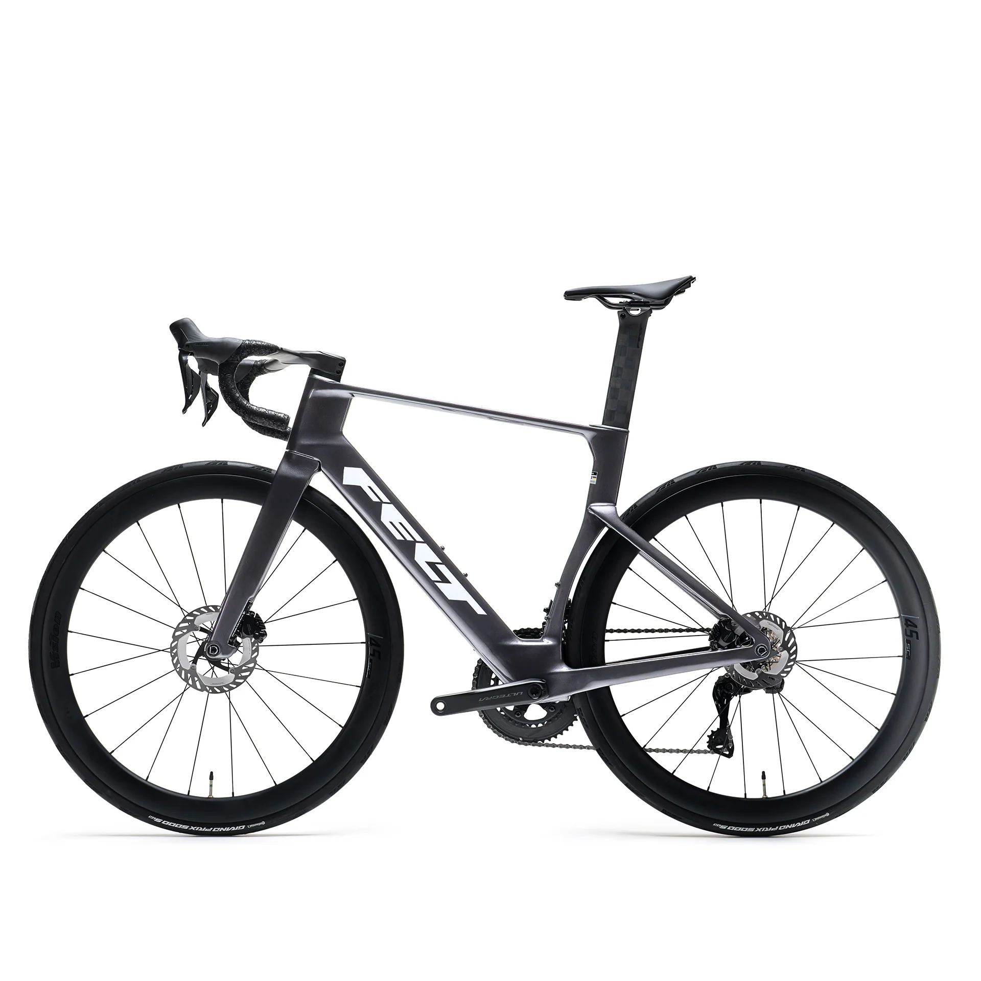 FELT NEXAR | EXPERT SHIMANO ULTEGRA Di2 (Farbe Glossy Grey) – Bild 4