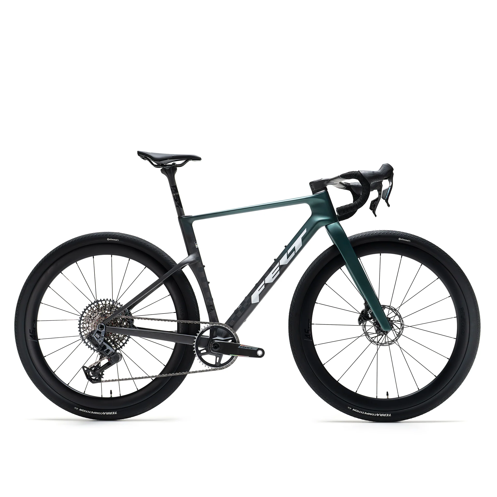 FELT Breed | PRO SRAM FORCE XPLR PWR (FRD 12k / Matte Green Earth)