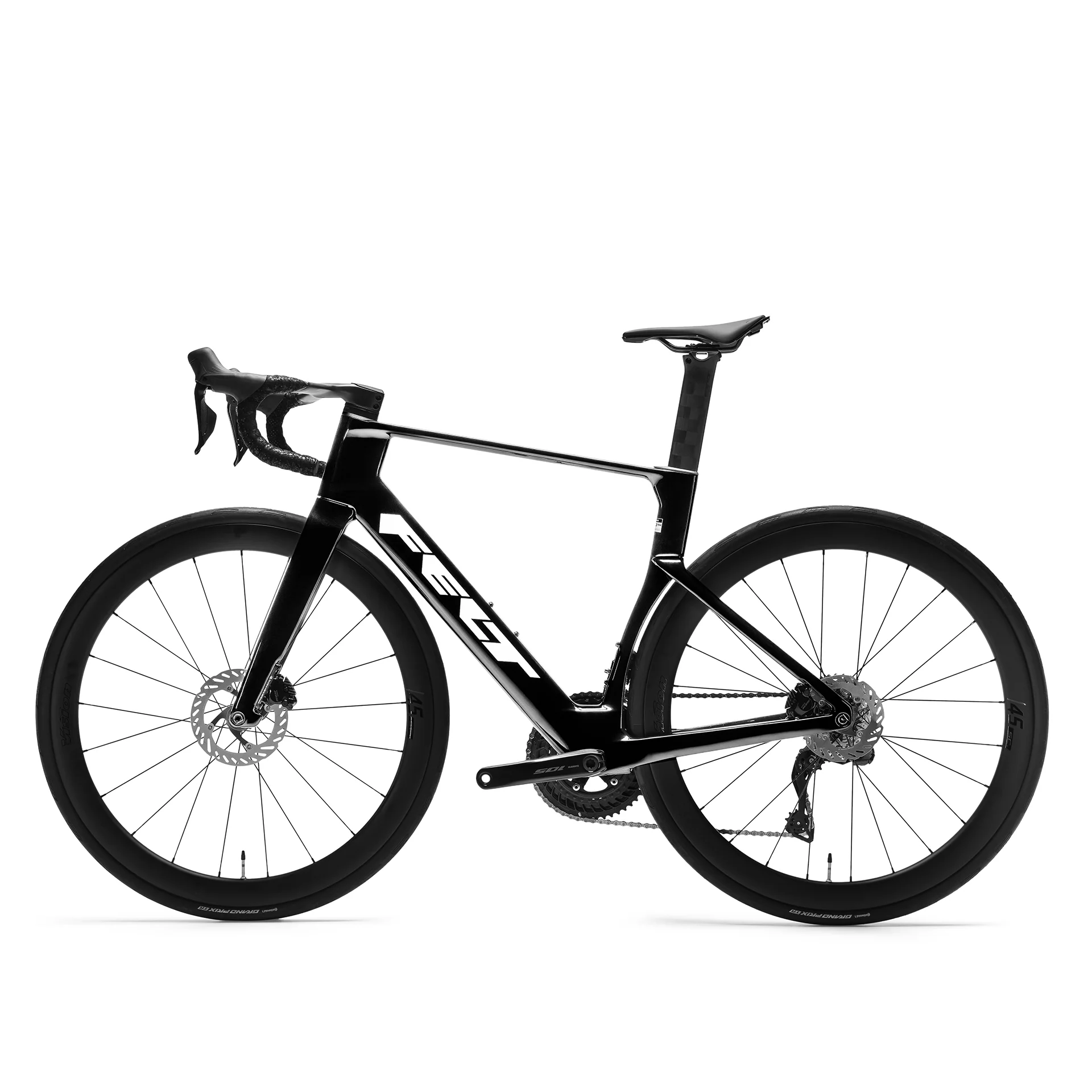 FELT NEXAR | RACE SHIMANO 105 Di2 (Farbe Glossy Black) – Bild 4