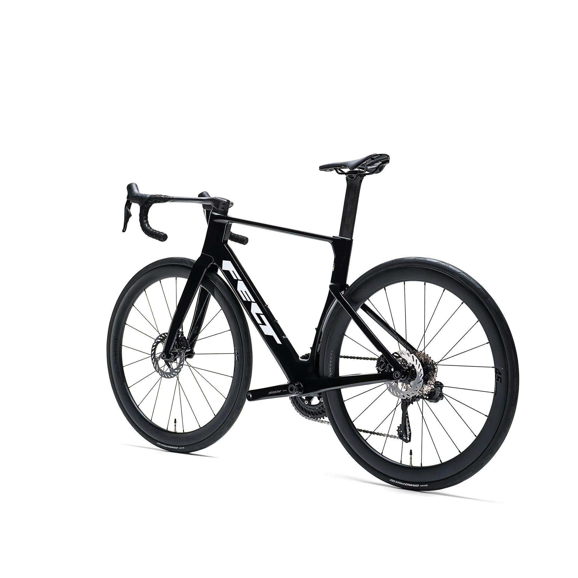 FELT NEXAR | RACE SHIMANO 105 Di2 (Farbe Glossy Black) – Bild 3