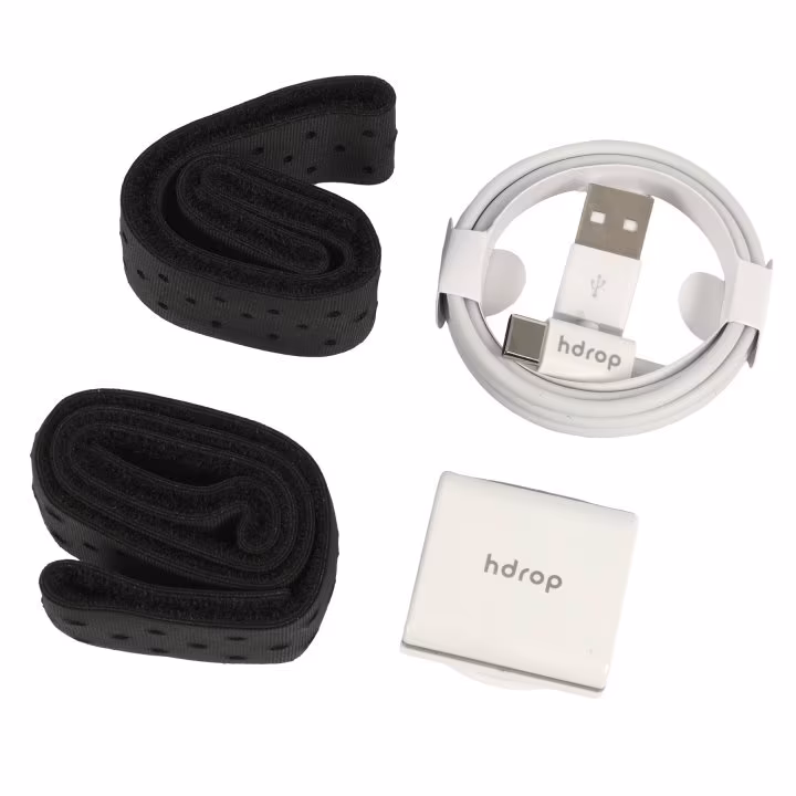 hDrop Gen 2 Tragbarer Hydration-Sensor (Triathlon/Running/Marathon) – Bild 5